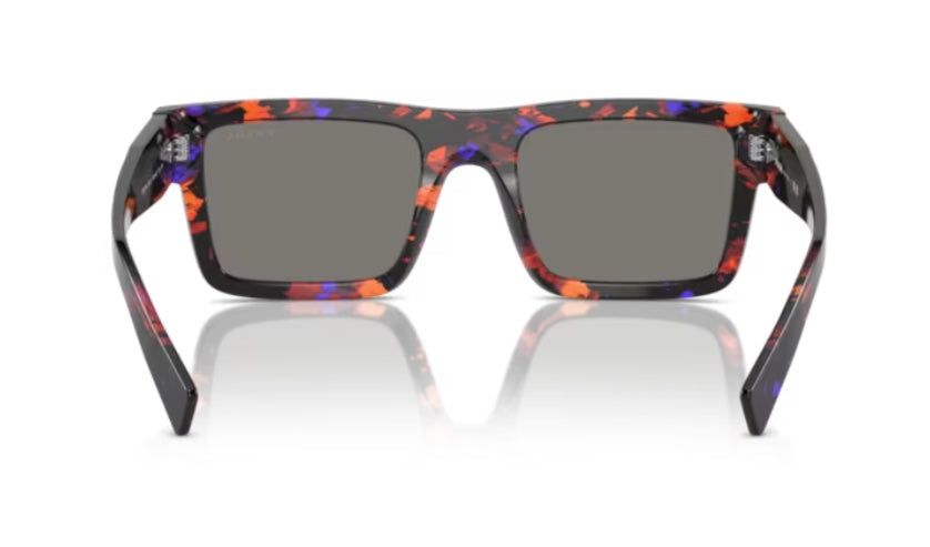Prada 0PR 19WS Abstract Orange Sunglasses