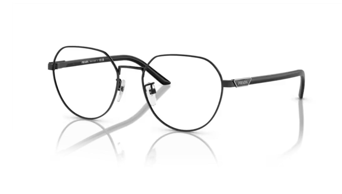 Prada 0PR 62YVD 1AB101 Black Eyeglasses