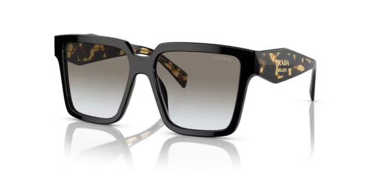 Prada 0PR 24ZS 1AB07Z Black Sunglasses