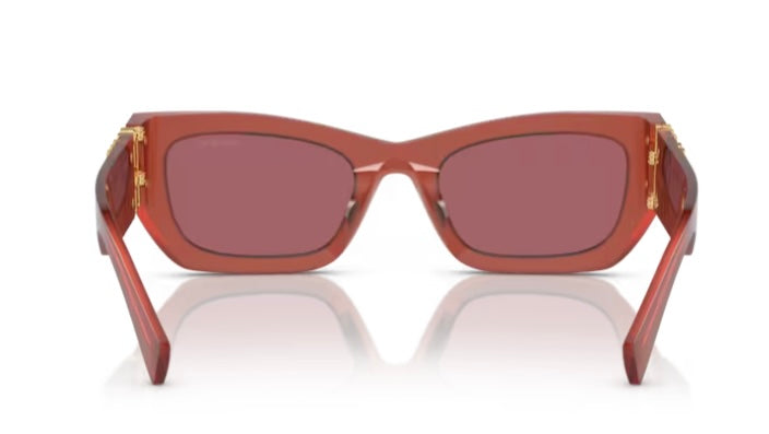 Miu Miu 0MU 09WS Cognac Opal Sunglasses