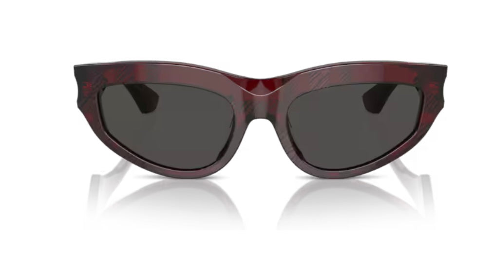 Burberry OBE4425U Check Red Sunglasses