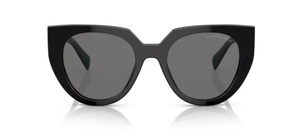 Prada 0PR 14WS Black Sunglasses