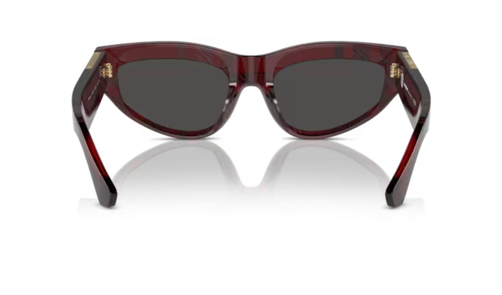 Burberry OBE4425U Check Red Sunglasses