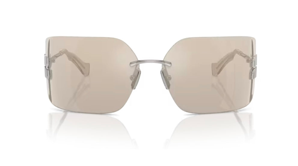 Miu Miu 0MU 54YS Silver Sunglasses