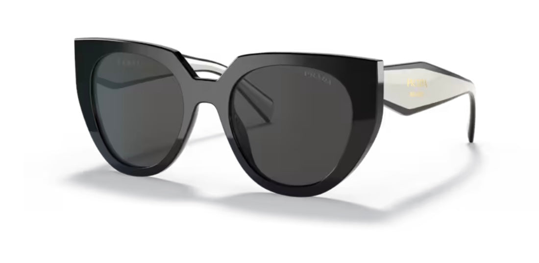 Prada 0PR 14WS Black Talc Sunglasses