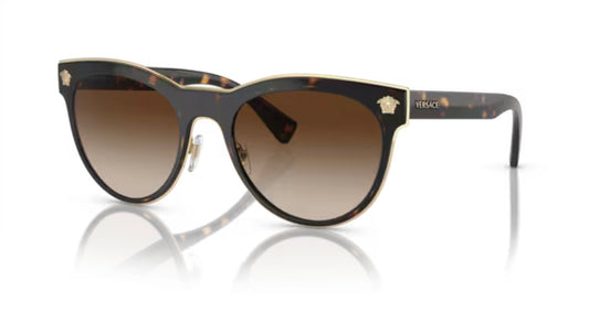 Versace 0VE2198 Havana Sunglasses