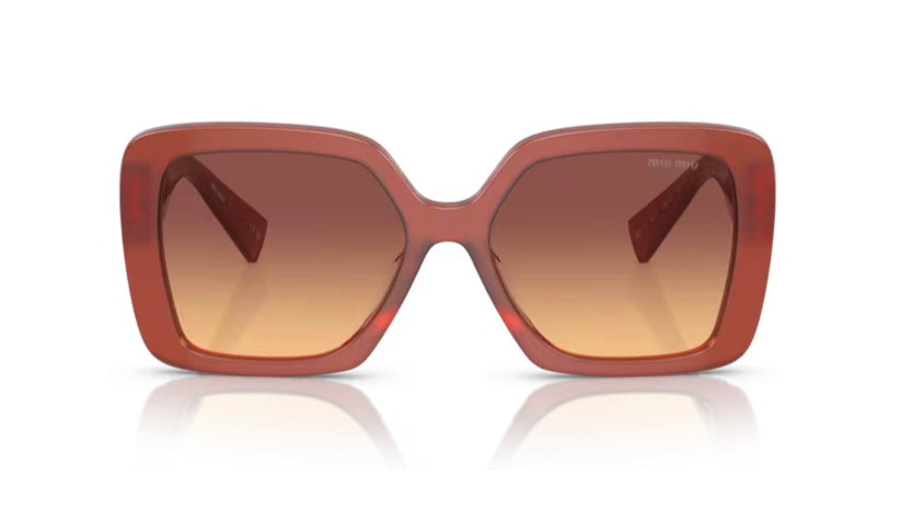 Miu Miu 0MU 10YS Cognac Opal Sunglasses