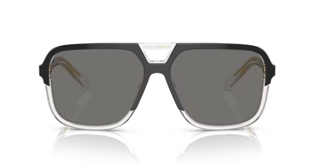 Dolce and Gabbana 0DG4354 Top Black On Crystal Sunglasses