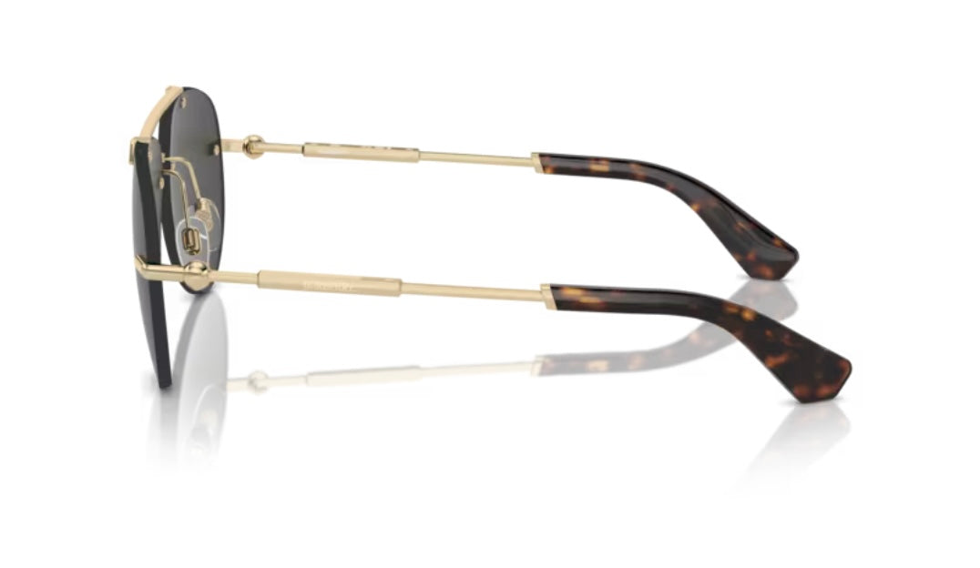 Burberry OBE3151 Light Gold Sunglasses