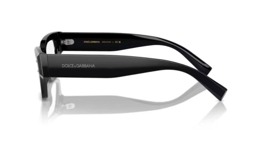 Dolce and Gabbana 0DG3387 501 Black Eyeglasses