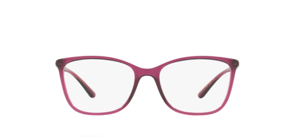 Dolce and Gabbana 0DG5026 1754 Transparent Dark Cherry Eyeglasses