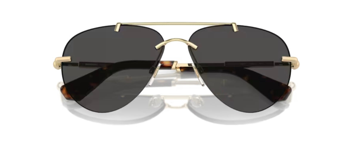 Burberry OBE3151 Light Gold Sunglasses