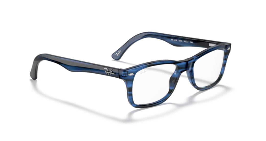 Rayban 0RX5228 8053 Striped Blue Eyeglasses