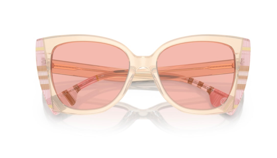 Burberry Meryl 0BE4393 Pink Check Pink Sunglasses