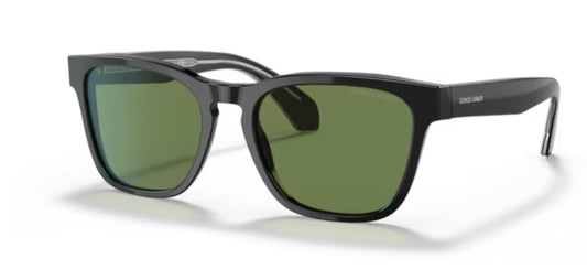 Giorgio Armani 0AR8155 Black/Green Sunglasses