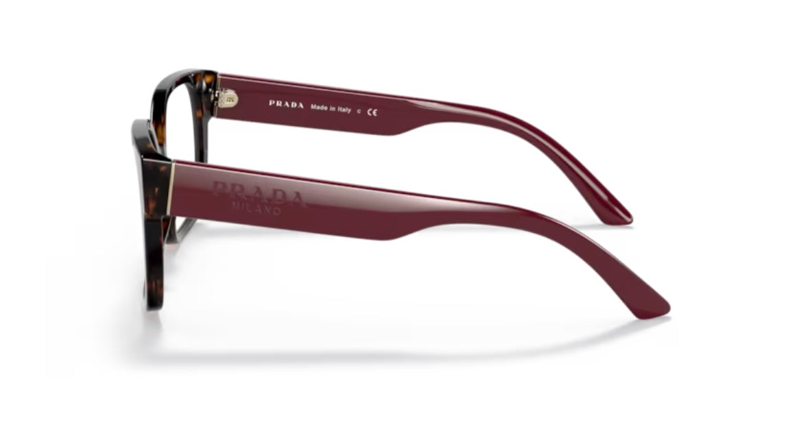 Prada 0PR 10WV 2AU101 Dark Havana Eyeglasses