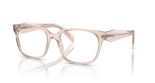 Prada 0PR 17ZV 15J101 Crystal Pink Eyeglasses