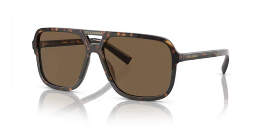 Dolce and Gabbana 0DG4354 Havana Sunglasses