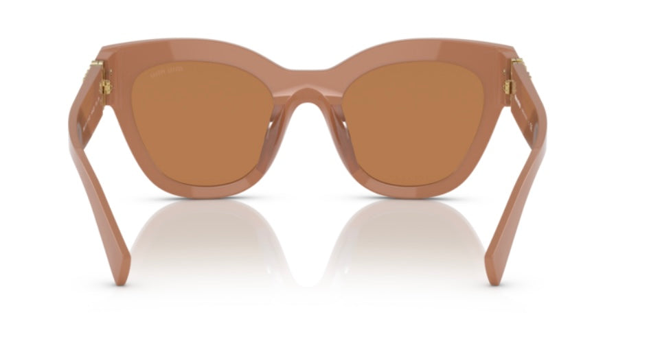 Miu Miu 0MU 01YS Caramel Sunglasses