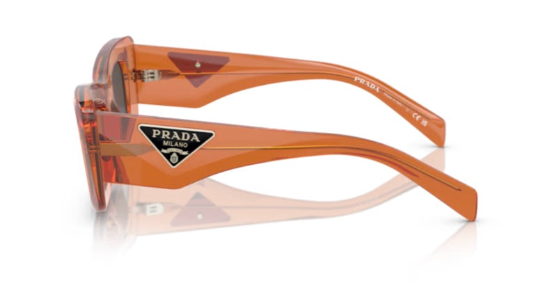 Prada 0PR 13ZS Crystal Orange Sunglasses