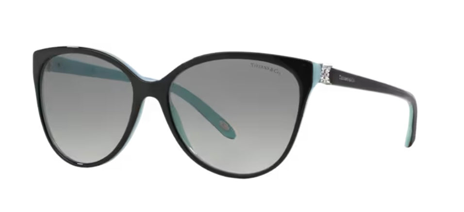 Tiffany And Co. 0TF4089B Black On Tiffany Blue Sunglasses