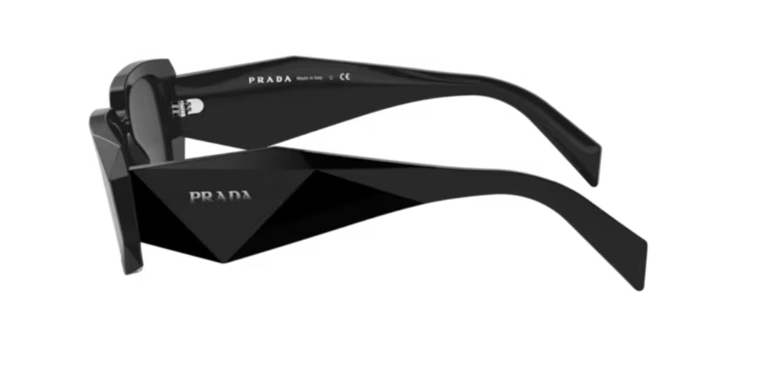 Prada 0PR 17WSF 1AB5SO Black Sunglasses