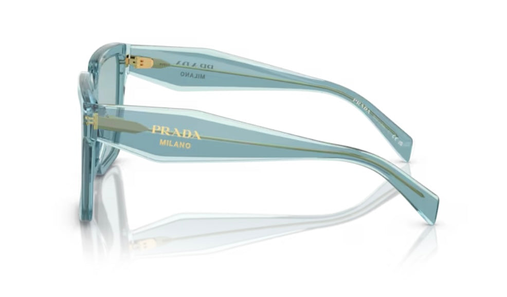 Prada 0PR 24ZS Peacock Sky Sunglasses