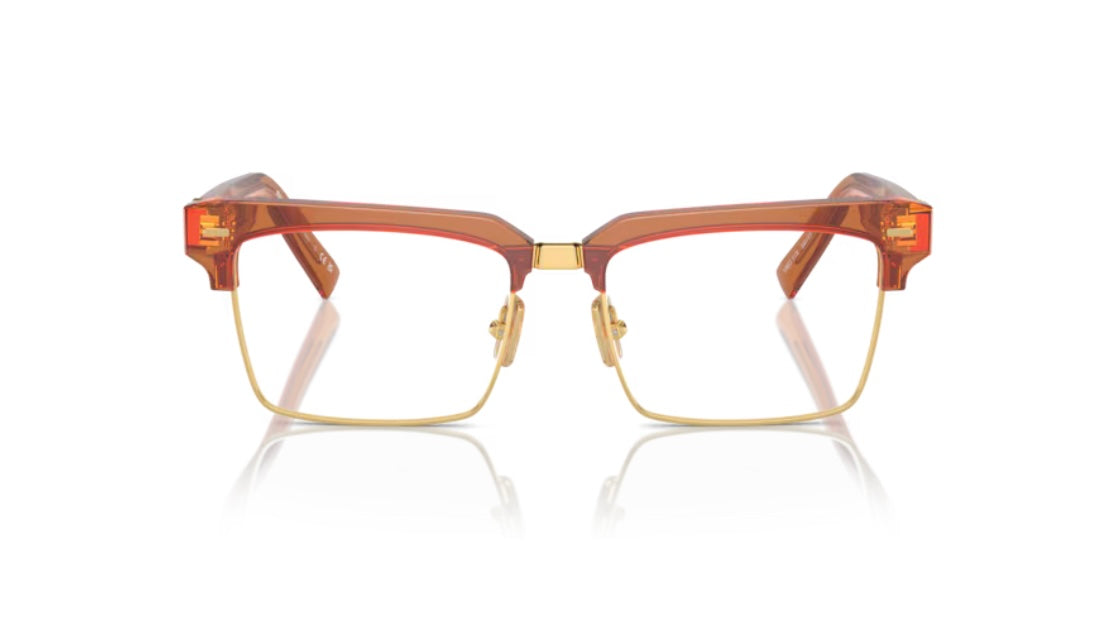 Miu Miu 0MU 11XV 15T101 Caramel Transparent Eyeglasses