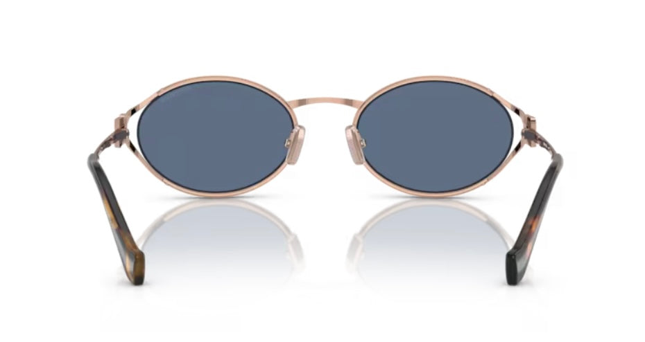 Miu Miu 0MU 52YS Pink Gold Sunglasses