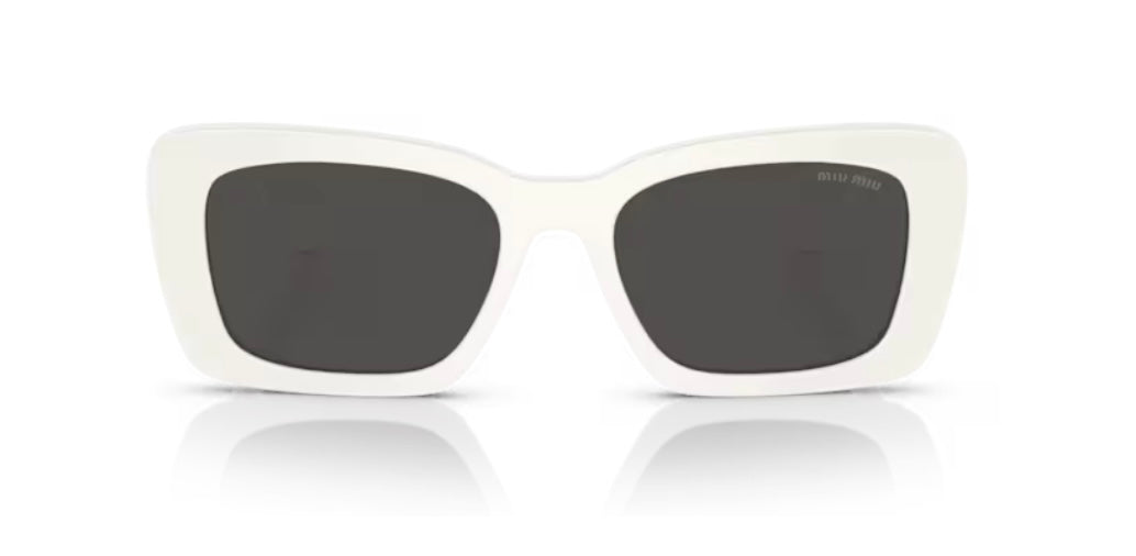 Miu Miu 0MU 07YS White Sunglasses