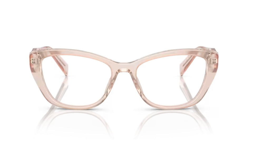 Prada 0PR 19WV 15J101 Crystal Geranium Eyeglasses