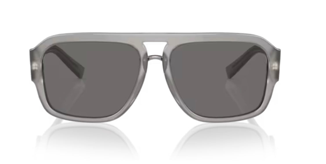 Dolce and Gabbana 0DG4403 Opal Grey Polarized Sunglasses