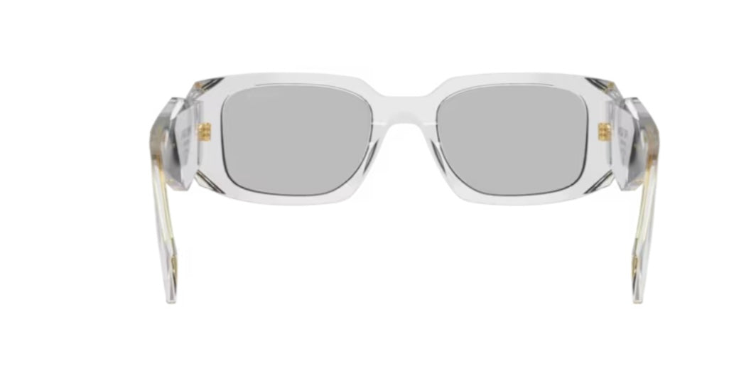 Prada 0PR 17WSF Transparent Grey Sunglasses