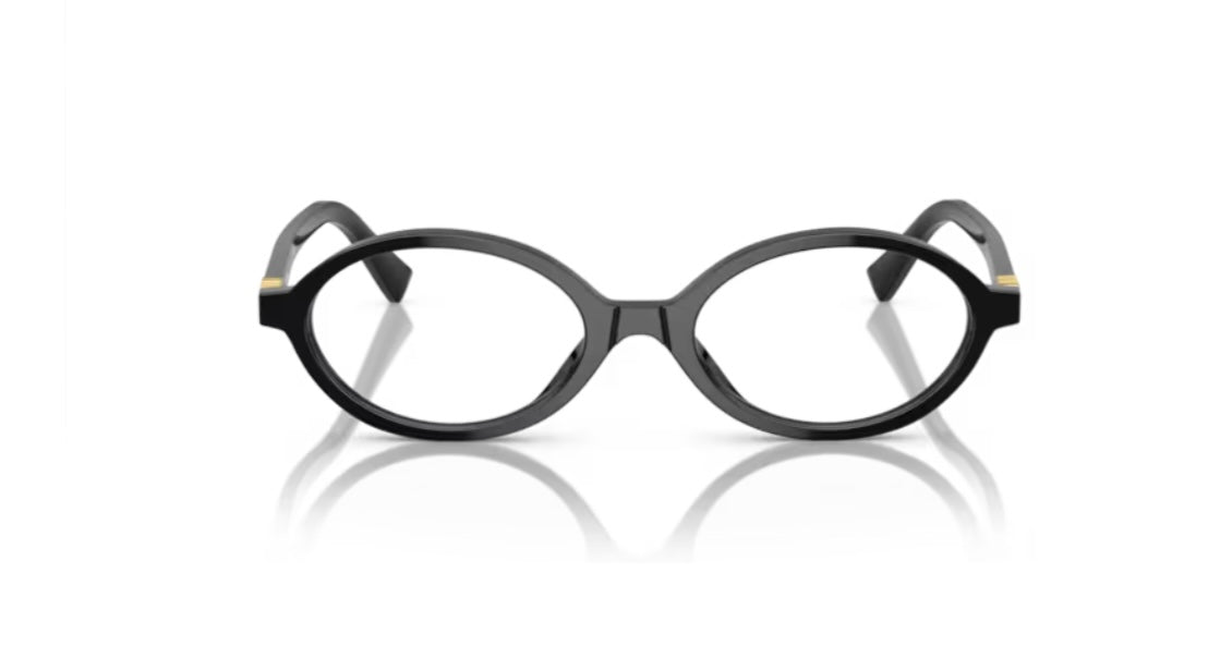 Miu Miu 0MU 01XV 1AB101 Black Eyeglasses