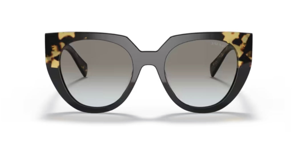 Prada 0PR 14WS Black Tortoise Sunglasses