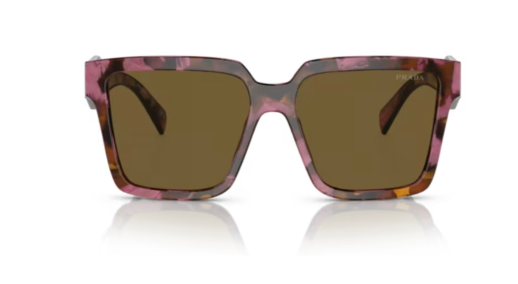 Prada 0PR 24ZS Tortoise Cognac Begonia Sunglasses