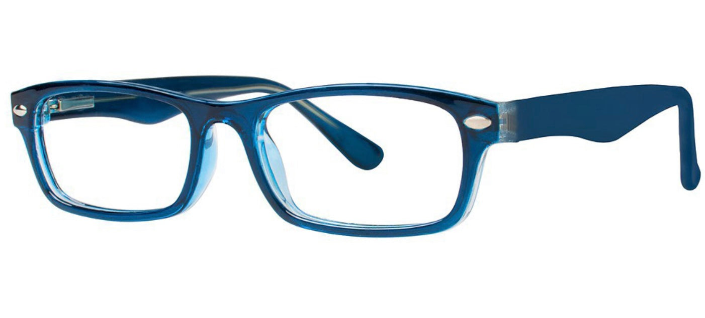 Eyeworkz Care Navy Crystal Eyeglasses