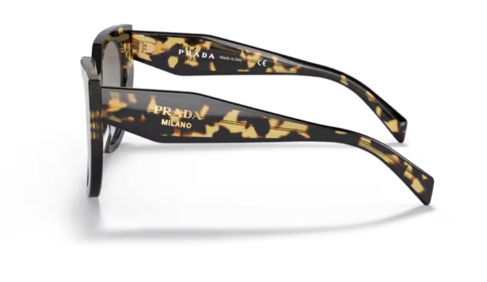 Prada 0PR 14WS Black Tortoise Sunglasses