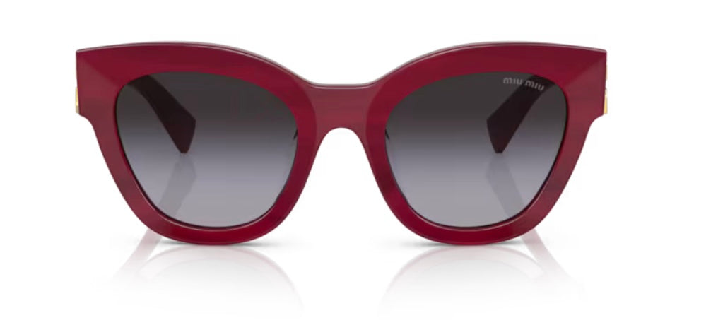 Miu Miu 0MU 01YS Bordeaux Sunglasses