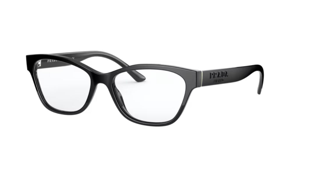 Prada 0PR 03WV 1AB101 Black Eyeglasses