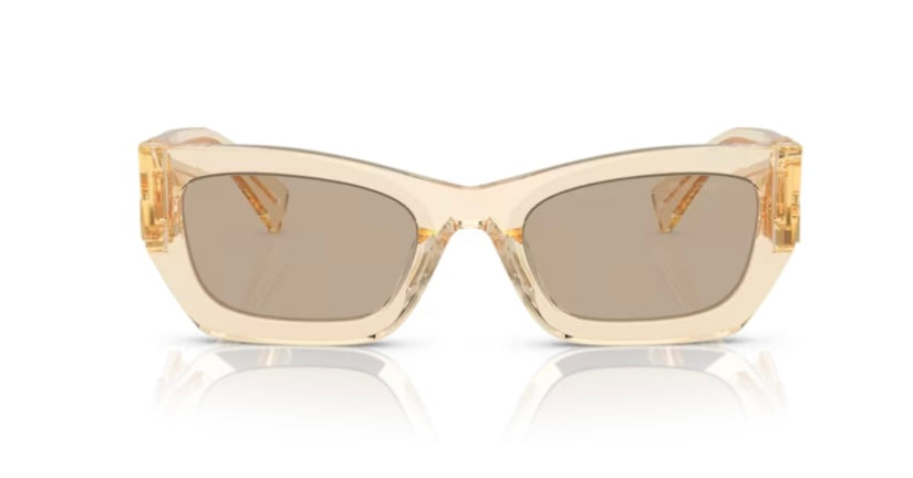 Miu Miu 0MU 09WS Sand Transparent Sunglasses