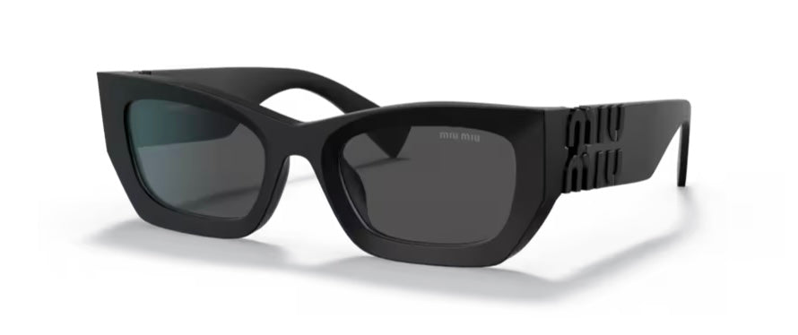 Miu Miu 0MU 09WS Matte Black Sunglasses