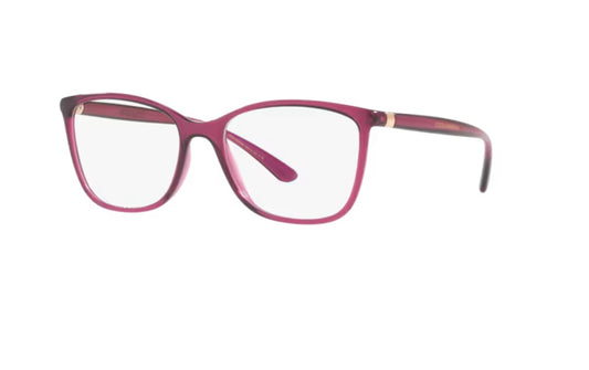 Dolce and Gabbana 0DG5026 1754 Transparent Dark Cherry Eyeglasses