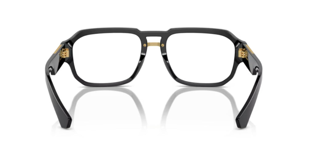 Dolce and Gabbana 0DG3389 501 Black Eyeglasses