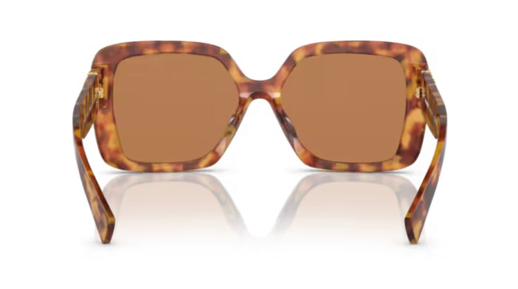 Miu Miu 0MU 10YS Light Havana Sunglasses