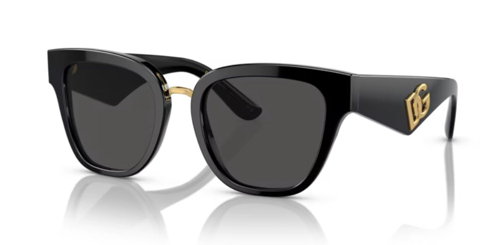 Dolce and Gabbana 0DG4437 Black Sunglasses