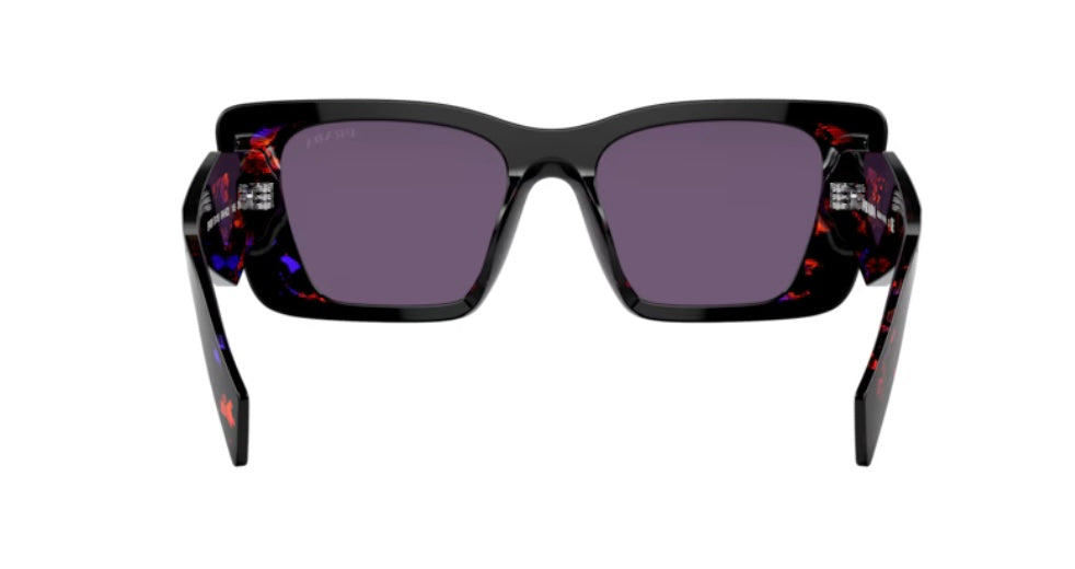 Prada 0PR 08YS Black Havana Abstract Sunglasses