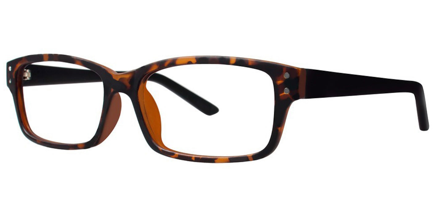 Eyeworkz Defy Eyeglasses Tortoise Black Matte