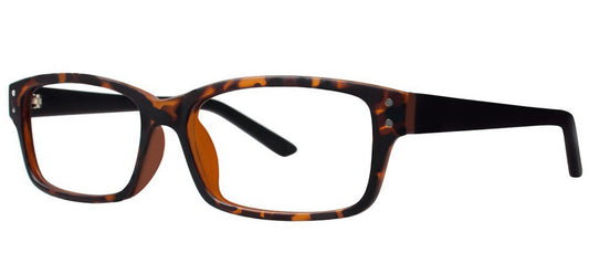 Eyeworkz Defy Eyeglasses Tortoise Black Matte