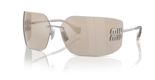 Miu Miu 0MU 54YS Silver Sunglasses